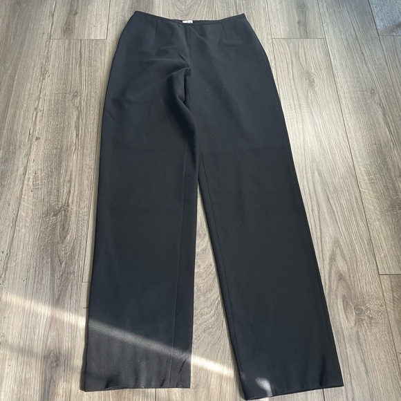 Armani Collezioni |‎ Wide Leg Wool Trouser Pants - Picture 1 of 8